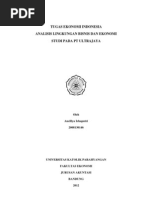 Download Analisis Lingkungan Bisnis Dan Ekonomi by Ancillya Ichaputri SN87636947 doc pdf