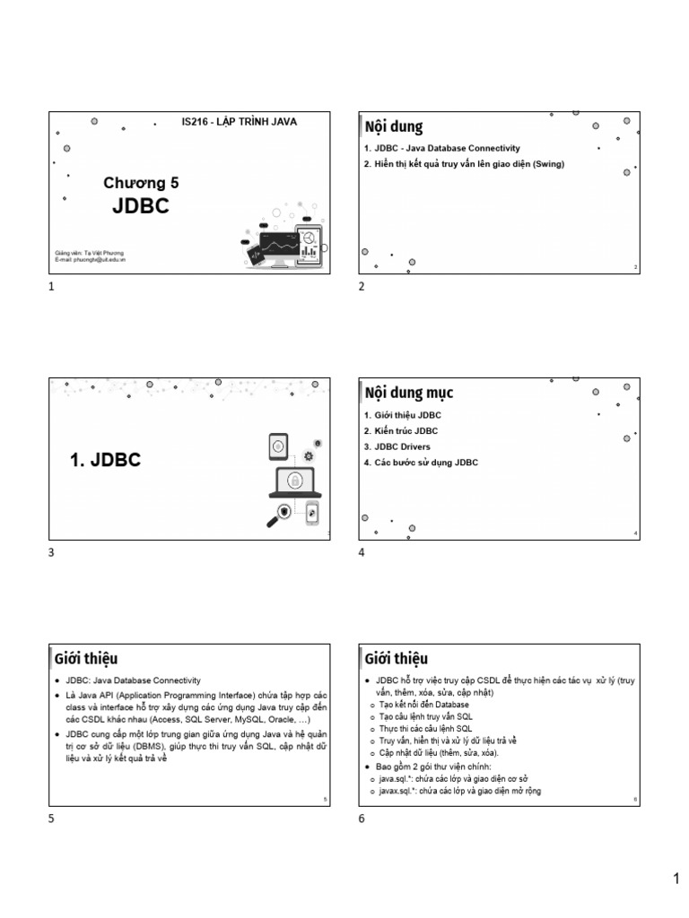 Chapter 5 - JDBC - SV | PDF