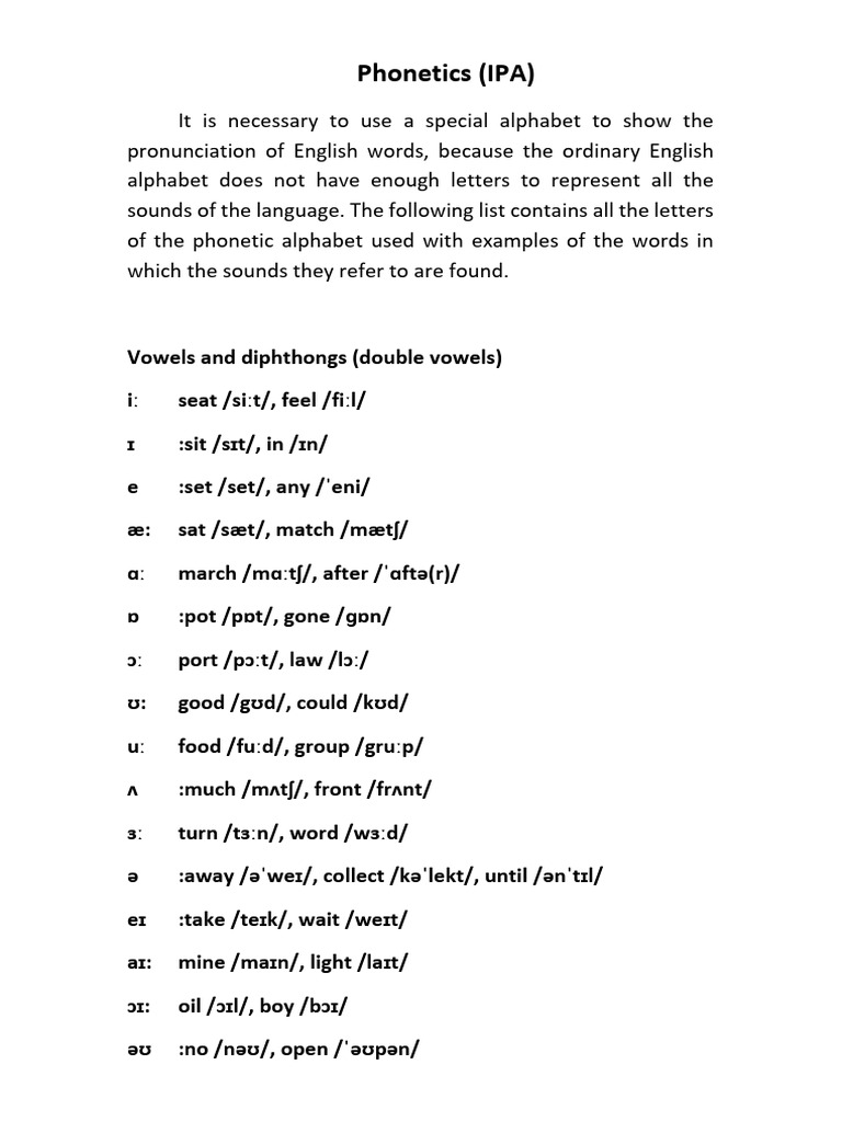 Phonetics | PDF