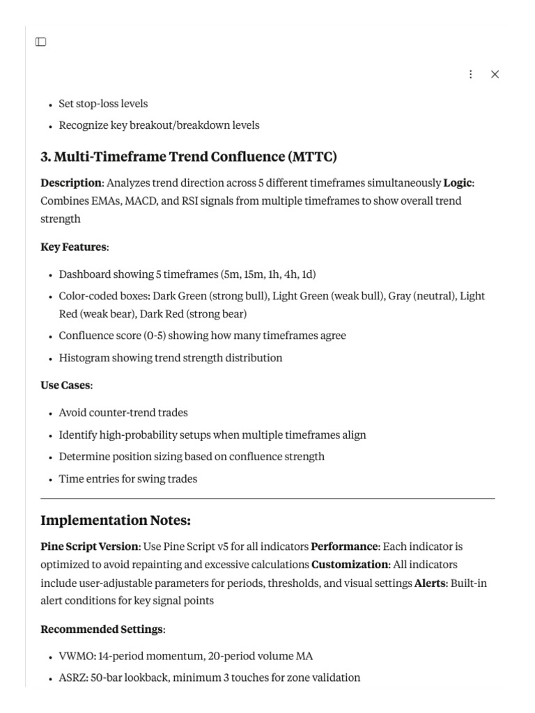 3 New TradingView Indicators Guide | PDF
