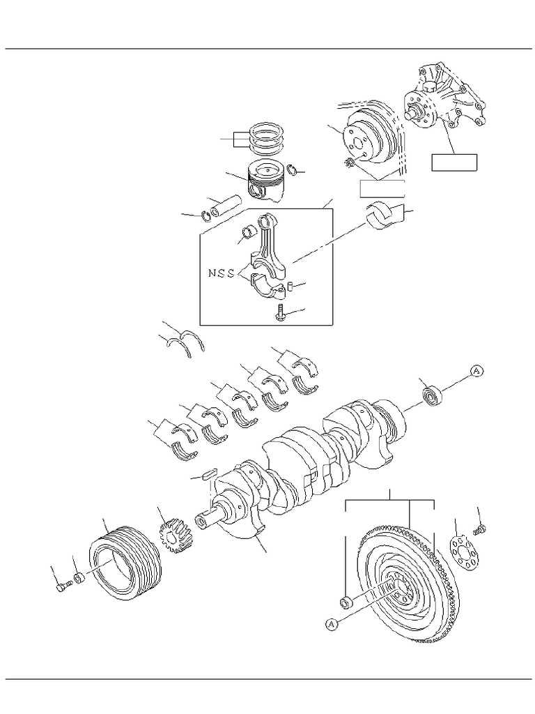 0 15 Crankshaft Piston and | PDF | Rotating Machines | Vehicle Technology