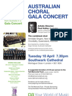 Australian Choral Gala Concert: Your World of Music