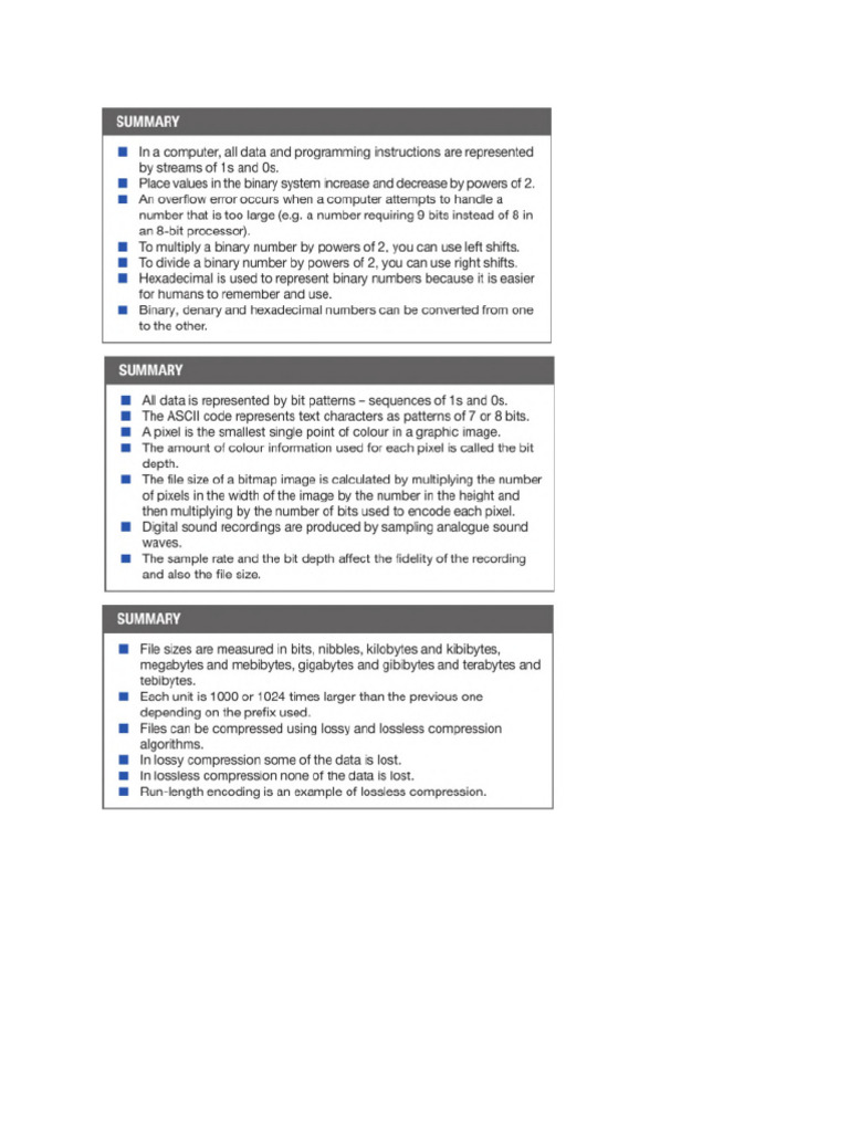 Computer Science Summary | PDF