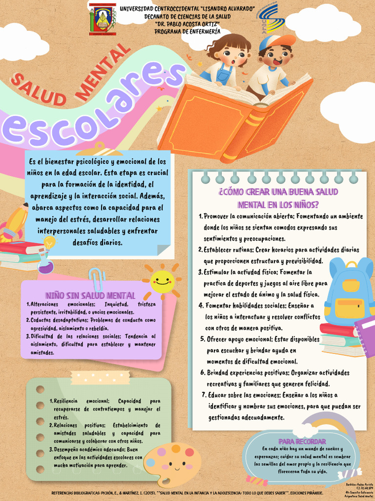 Estrategias para la Salud Mental Infantil | PDF | Las emociones | Salud ...