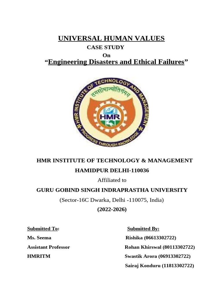 Engineering Disasters: Ethics and Lessons | PDF | Space Shuttle | Space ...