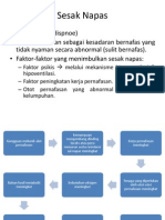 mekanisme sesak nafas