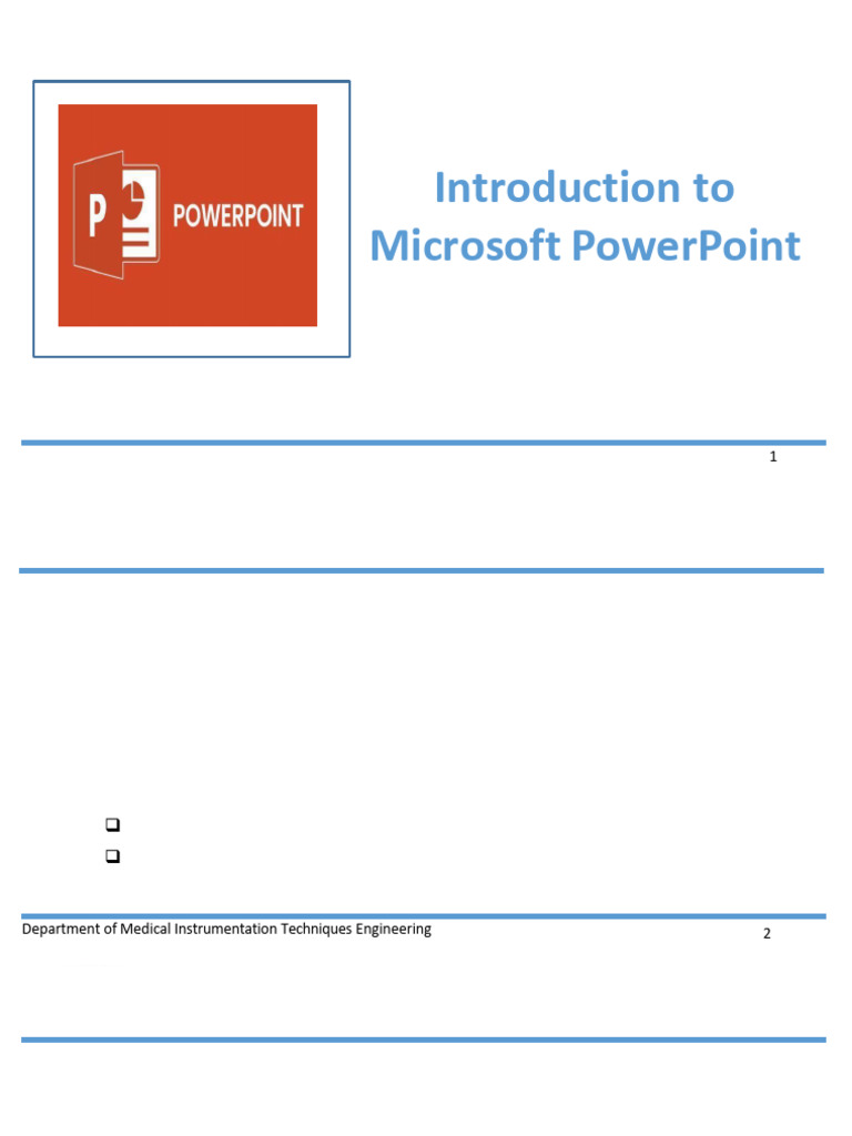 Microsoft PowerPoint Overview and Benefits | PDF | Window (Computing ...