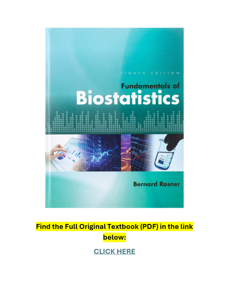 Fundamentals of Biostatistics 第8版 Fundamentals of Biostatistics 8th Edition PDF | PDF