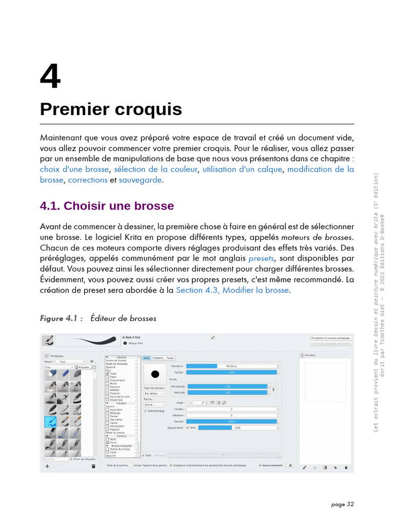 Premier croquis avec Krita : Guide débutant | PDF