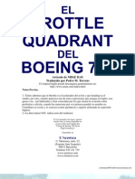 Throttle Quadrant 737 ES