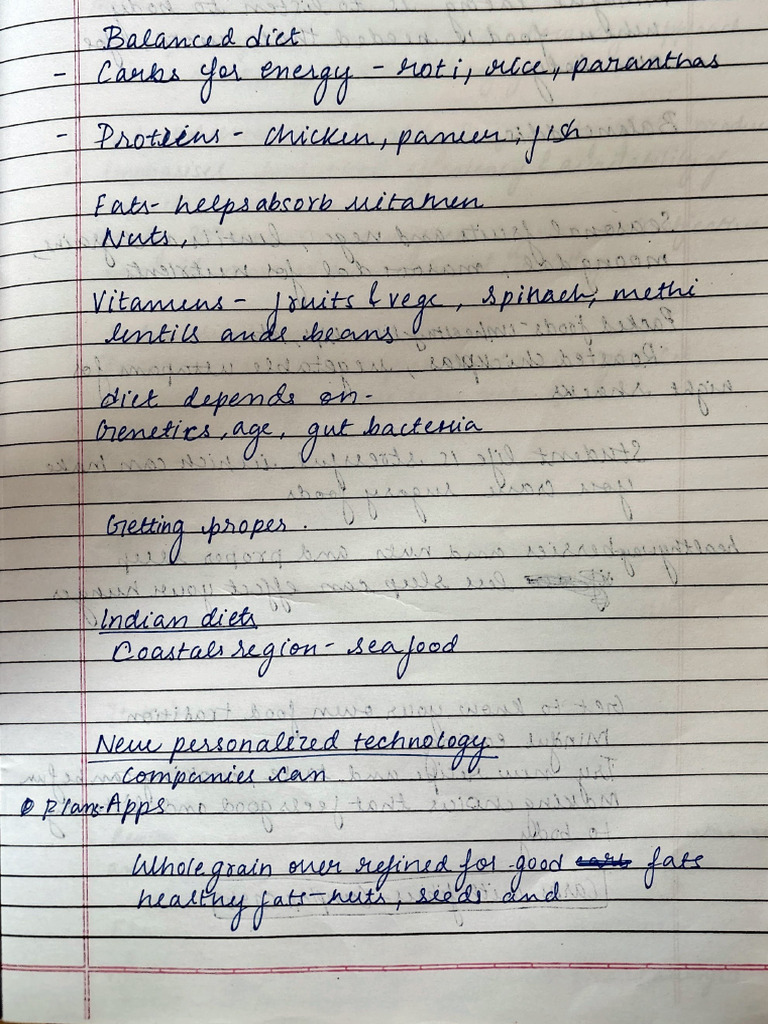 Food Assignment | PDF