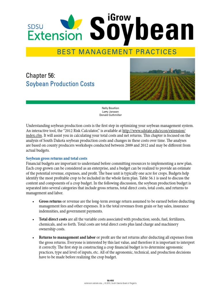 S-0004-56-Soybean | PDF | United States Department Of Agriculture ...