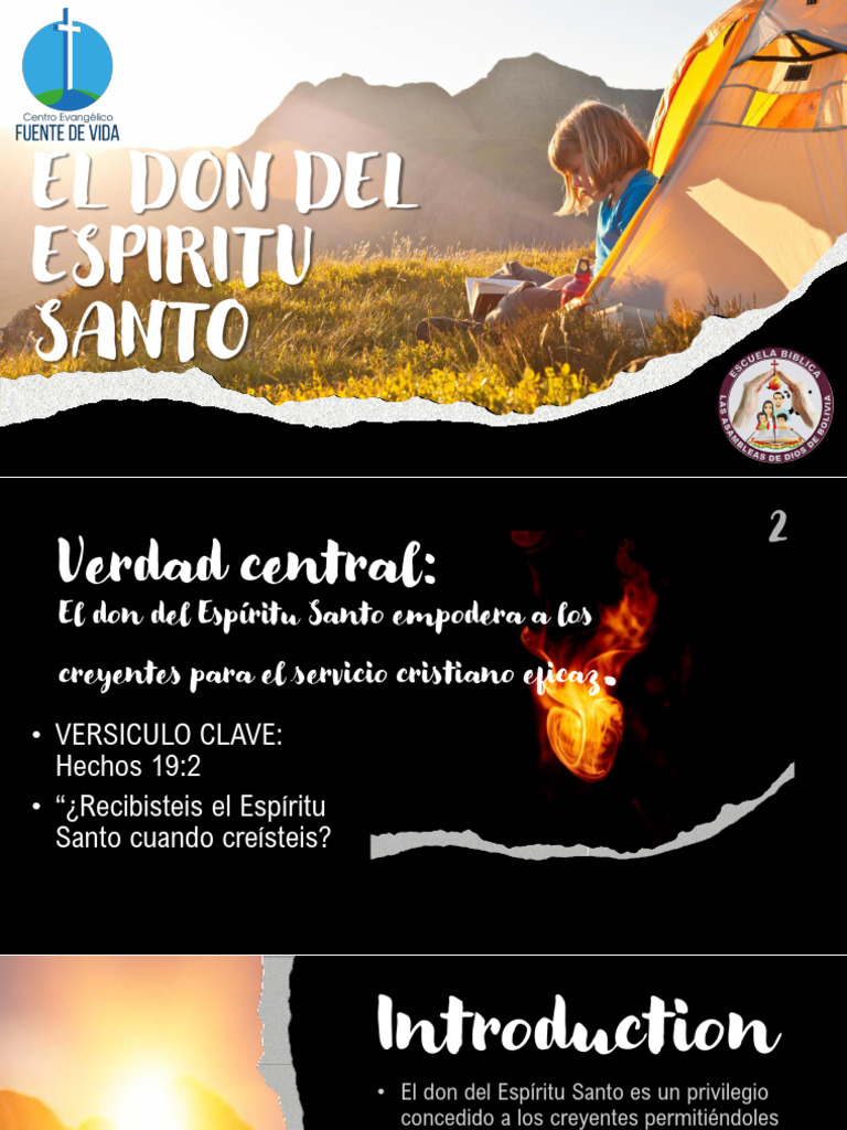 El Don del Espíritu Santo en la Fe | PDF | espíritu Santo | Jesús