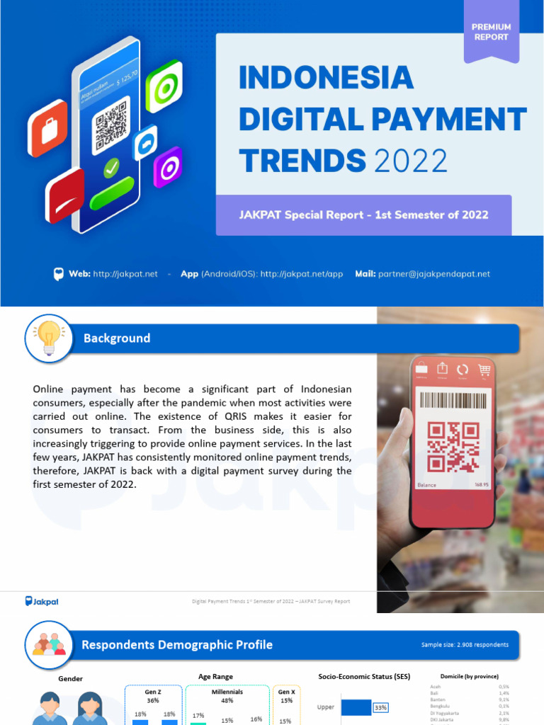 PDF Report Indonesia Digital Payment Trends 1st Semester of 2022 35297 ...