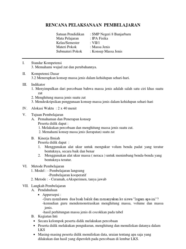 RPP LS | PDF