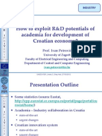 4 - Ivan Petrović - How to exploit R&D potentials of academia for development of Croatian economy