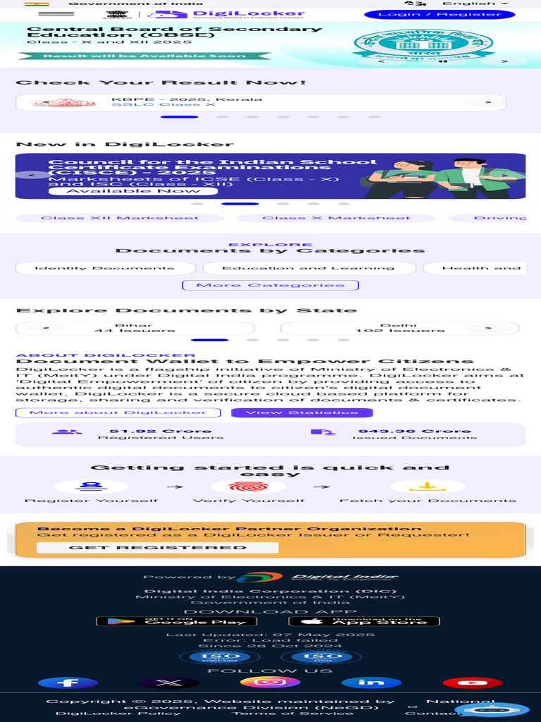 DIGILOCKER AN INITIATIVE TOWARDS PAPERLESS GOVERNANCE visual data 2