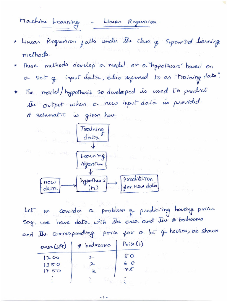 ML Spr2025 Linear Regression | PDF