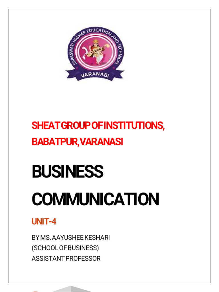 Unit 4 B2 Business Communication Pdf Psychology Writing