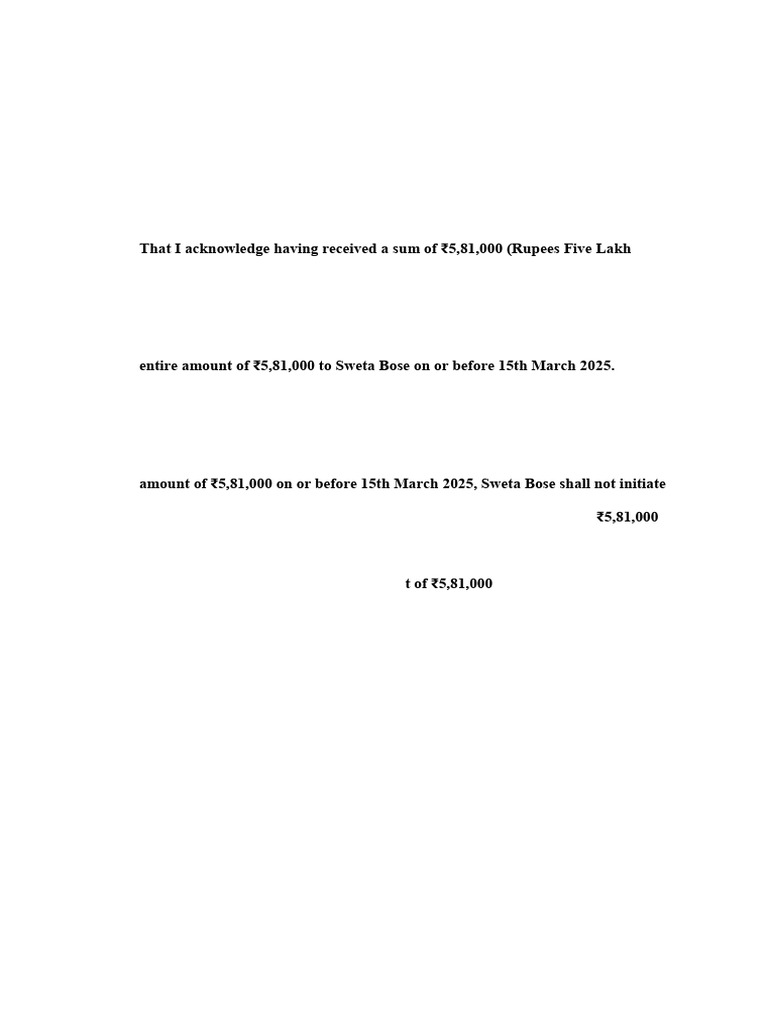 Shri Chandan Kumar Took Rs | PDF | Affidavit
