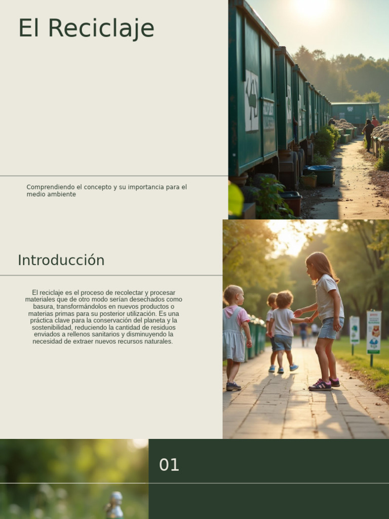Importancia y Proceso del Reciclaje | PDF | Reciclaje | Residuos