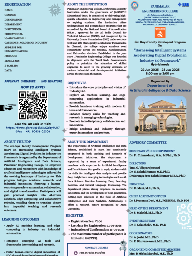 Faculty Development in Industry 5.0 AI | PDF | Artificial Intelligence ...