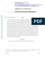 Relay Selection and Performance Analysis in Multiple User Networks