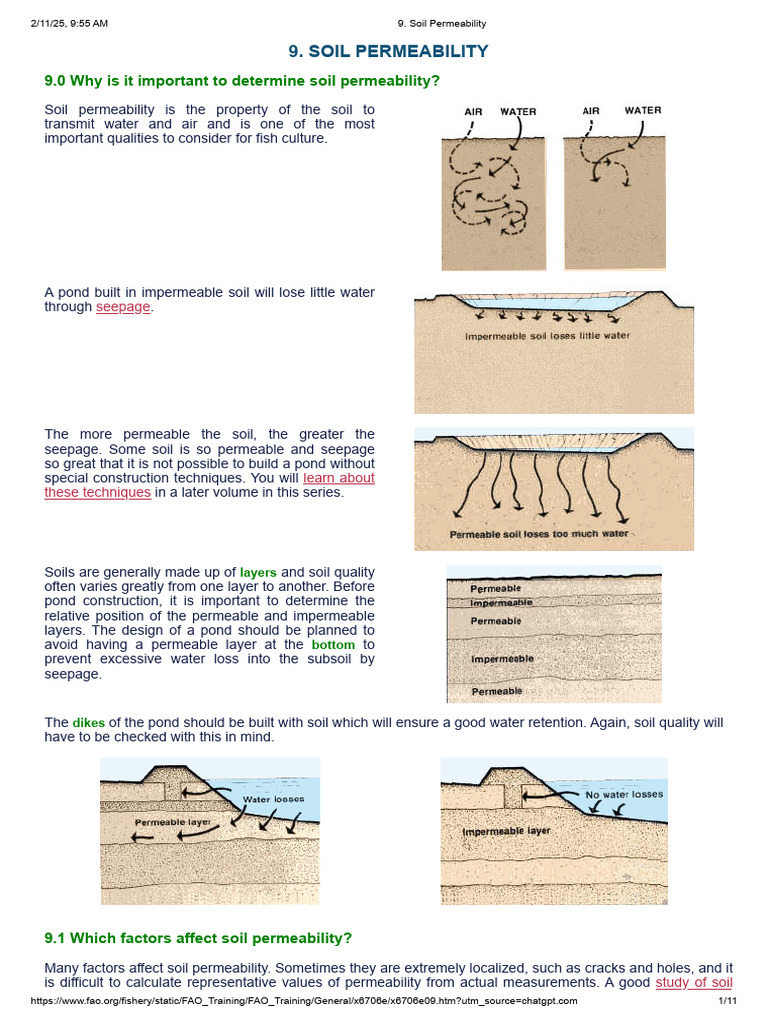 Understanding Soil Permeability Factors | PDF | Soil Mechanics | Soil