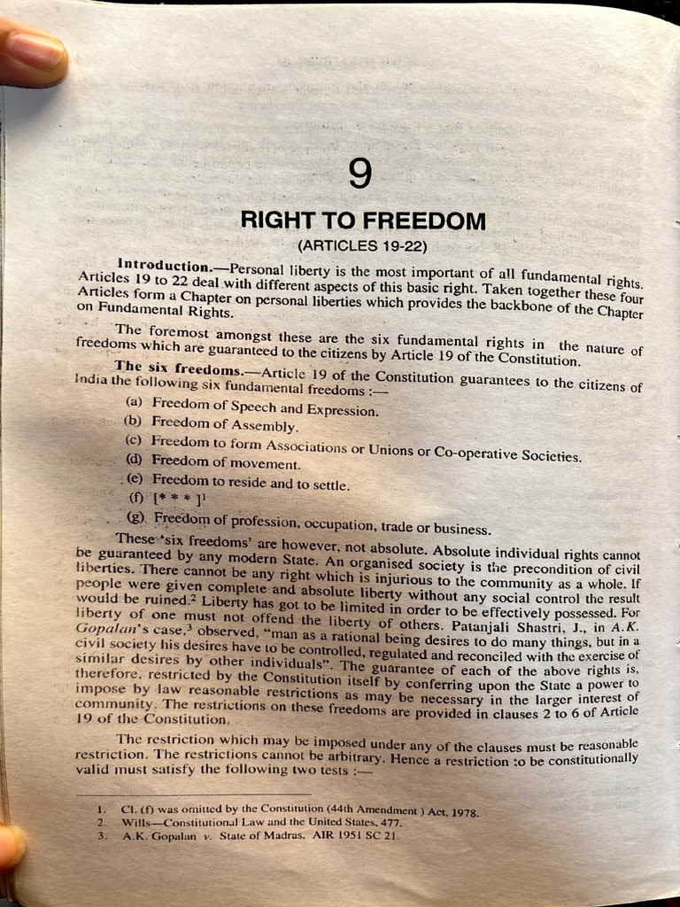 Understanding Articles 19-22: Freedom Rights | PDF | Universalism ...