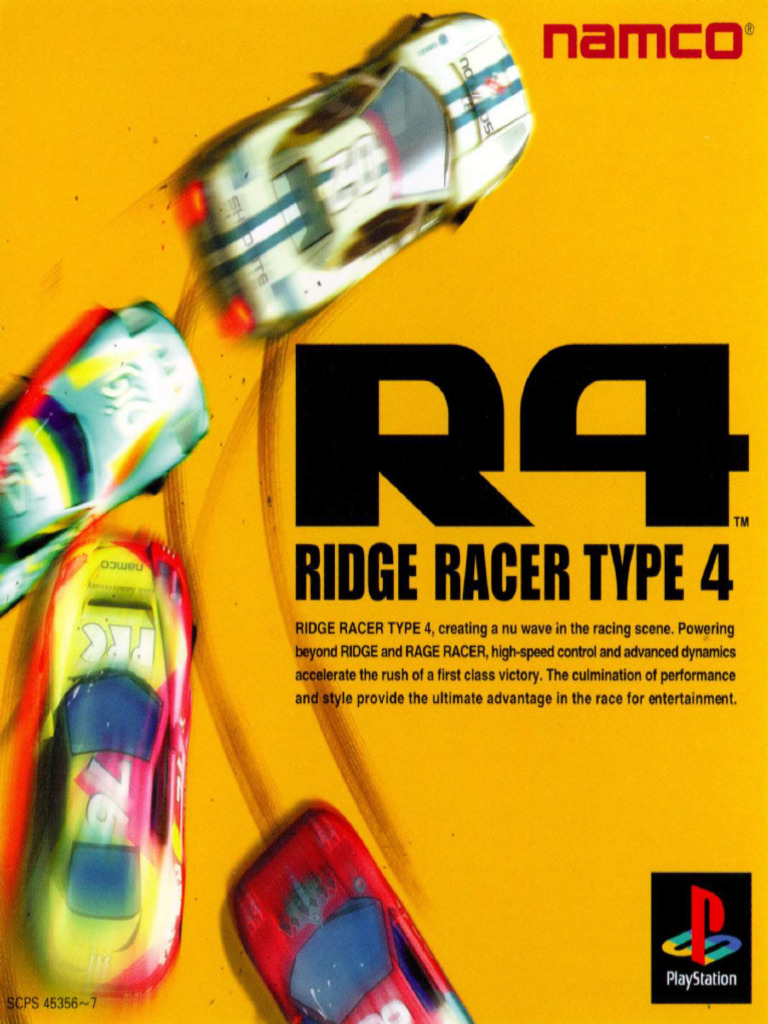 R4 Ridge Racer Type 4 1998 Namco JP SCPS-45356 | PDF
