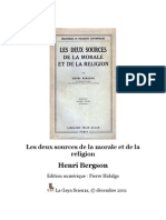 Bergson Deux Sources