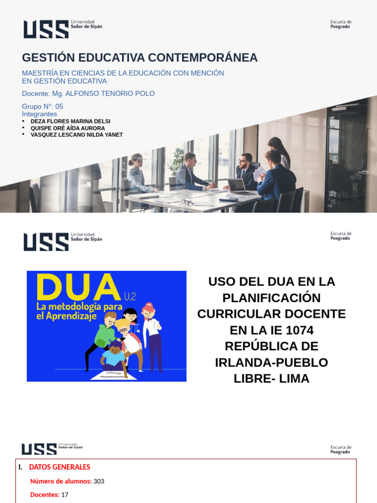 DUA en la Gestión Educativa Inclusiva | PDF | Aprendizaje | Evaluación