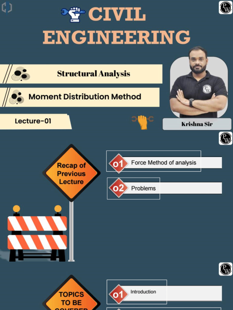 Moment Distribution Method 01 - Class Notes 2 | PDF