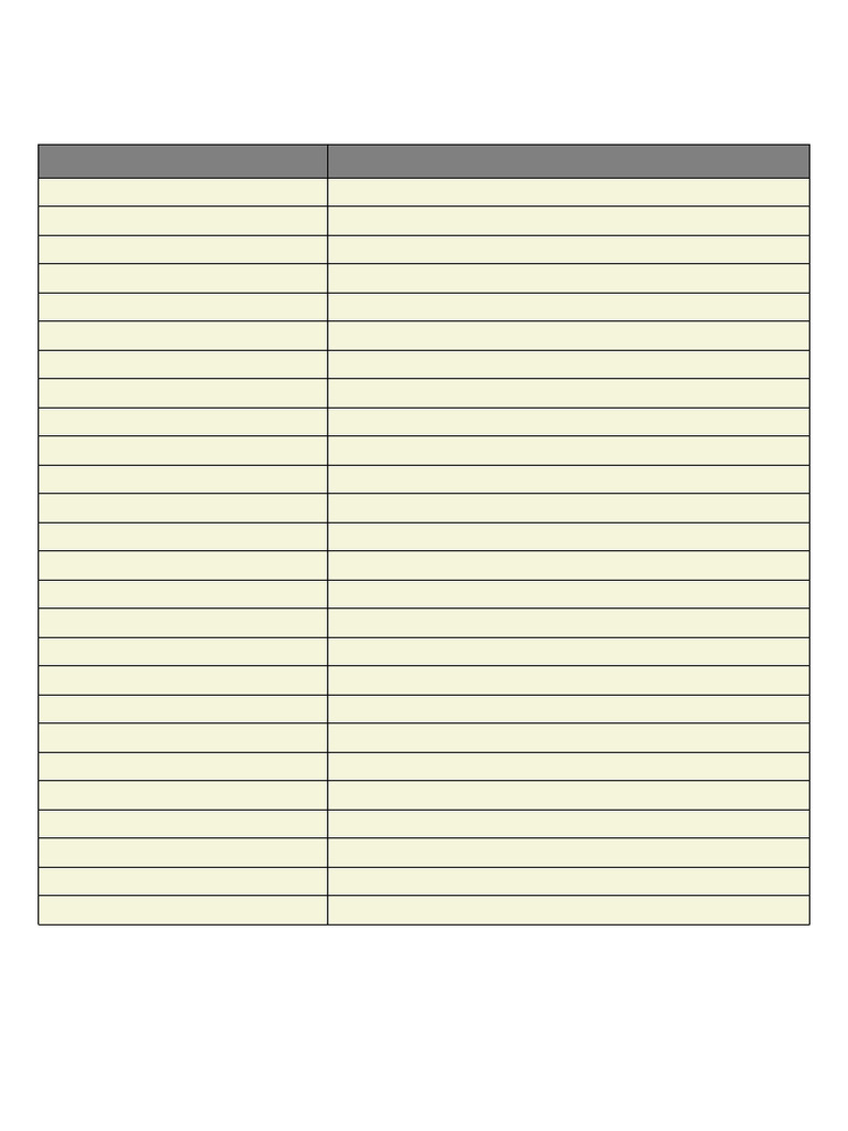Symbol Table B5 Narrow | PDF