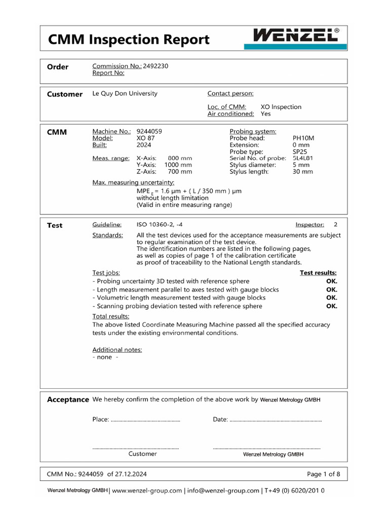 In Mau Test | PDF