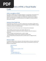 Estructura HTML rápida en VS Code | PDF | HTML | Desarrollo de software