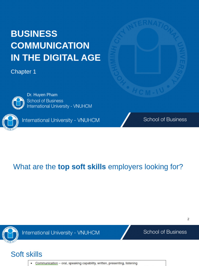 Essential Soft Skills for Business Communication | PDF | Communication ...