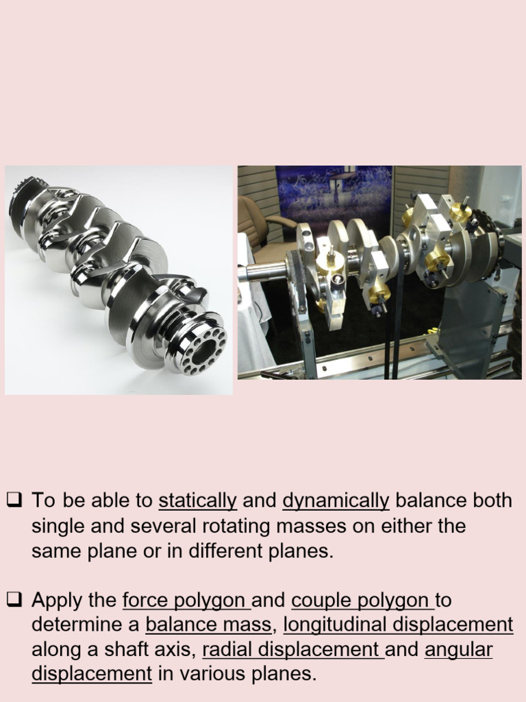 Balancing of Rotating Masses Explained | PDF | Rotation | Force