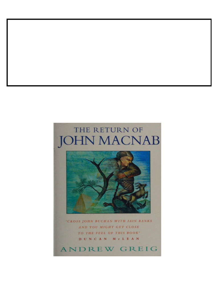 The return of John Macnab Greig instant download PDF