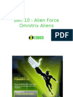 Ben 10 Alien Force - Omnitrix Aliens