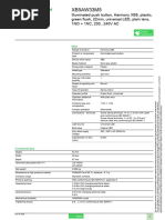 XB5AS542N Emergency Push Button Datasheet | PDF | Electrical ...