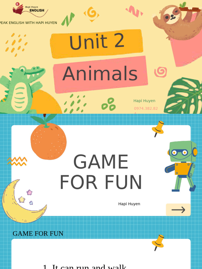 Fun Animal Games and Vocabulary | PDF | Chess Openings | Chess