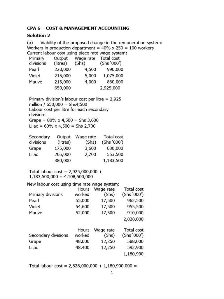 Cost Management Accounting Analysis | PDF | Inventory | Cost Accounting