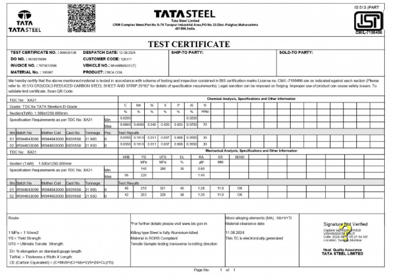 Steel 1 | PDF