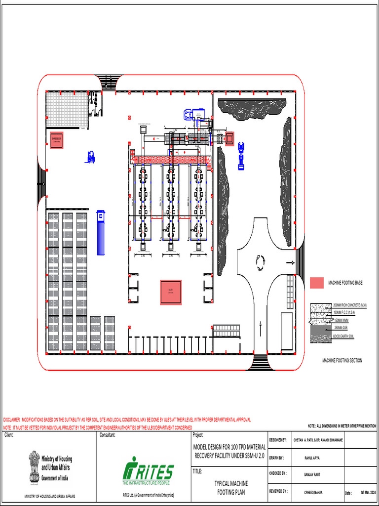 Draft 100 TPD MRF Model Design-4!77!97 - Compressed | PDF ...