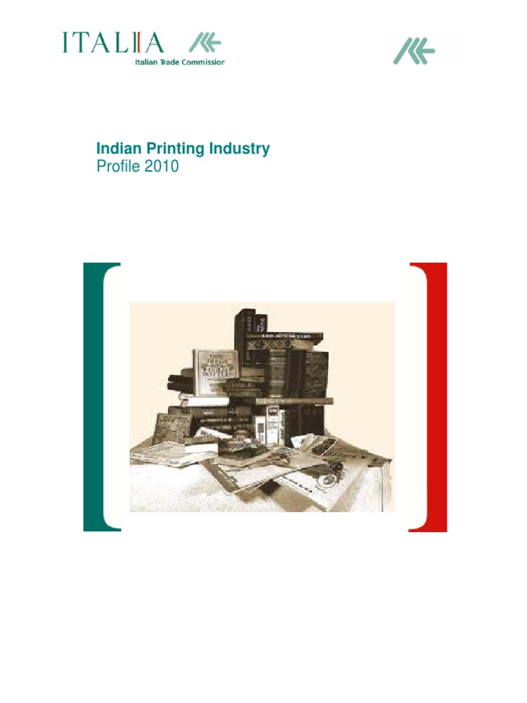 Indian Printing Industry Profile 2010 PDF Printing Newspapers