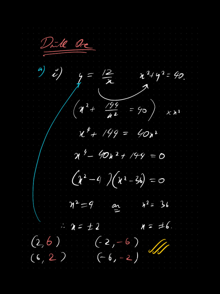 No Real Roots in Polynomial Equations | PDF