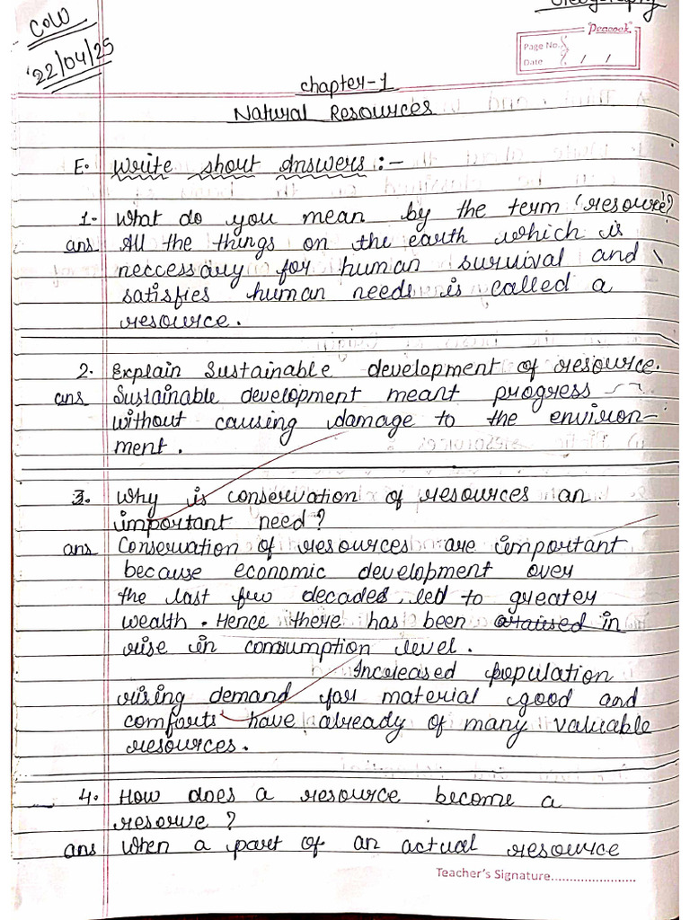 Class 8 SSC Geo+Civ. Ch-1 | PDF
