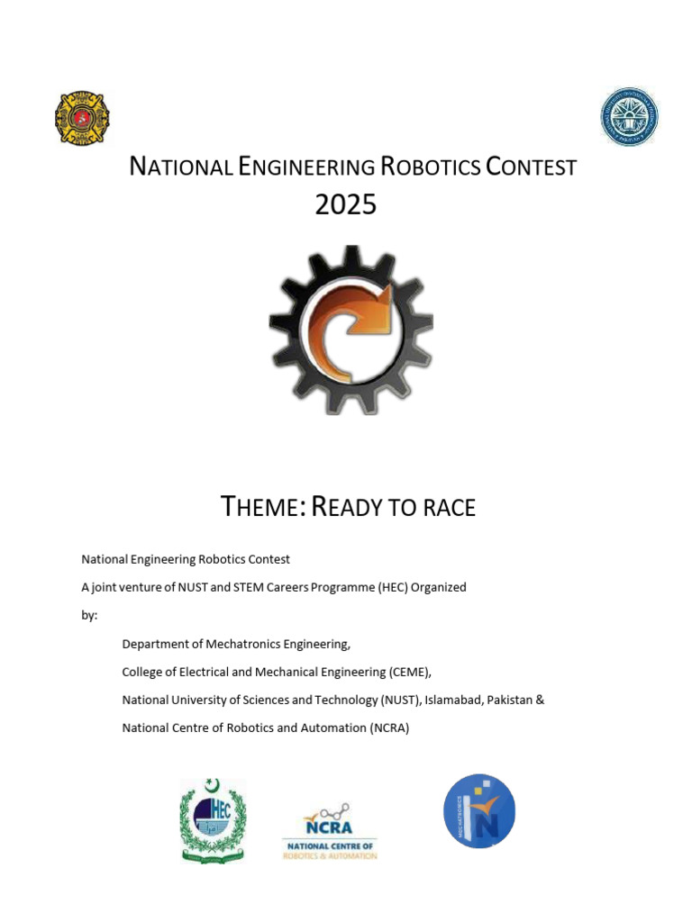 NERC 2025: Ready to Race Overview | PDF | Robot | Robotics