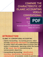 1-Compare The Characteristic of Islamic Accounting Versus Conventional